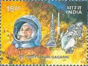 [The 40th Anniversary of Man's First Space Flight, type BKM]