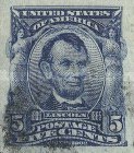 [Abraham Lincoln - Imperforated, type DC1]