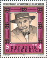 [The 50th Anniversary of the Death of Julius Tandler, type BAS]