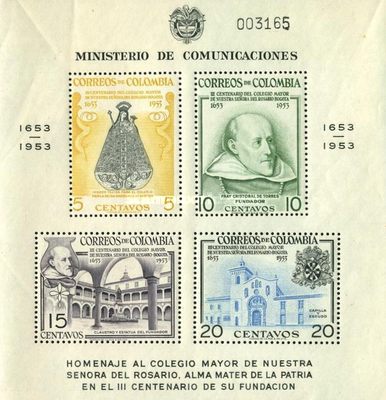 [The 300th Anniversary of Senior College of Our Lady of the Rosary, Bogota, type ]