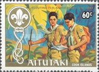 [The 75th Anniversary of the Boy Scout Movement, type KQ]