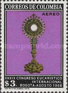 [Airmail - The 39th International Eucharistic Congress, Bogota, type AGH]