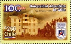 [The 100th Anniversary of the Adventist University of Chile, type BTL]