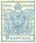 [Coat of Arms - Hand-made Paper with Watermark K.K.H.M. in Sheet, type A6]
