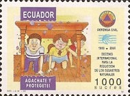 [International Decade for the Reduction of Natural Disasters - Ecuador Civil Defence Organization, type CGP]