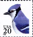 [Birds - Blue Jay - Self-Adhesive, type CPM1]