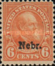 [Overprinted "Nebr." - Rotary Press Printing, type HG]