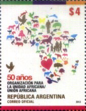 [The 50th Anniversary of the African Union, type DRG]