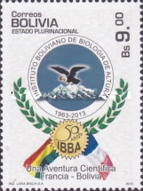 [The 50th Anniversary of the I.B.B.A. - Instituto Boliviano de Biología de Altura, type BRX]