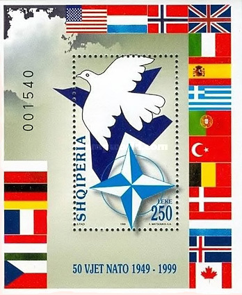 [The 50th Anniversary of NATO, type ]
