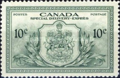 [Special Delivery - Coat of Arms, type EB]