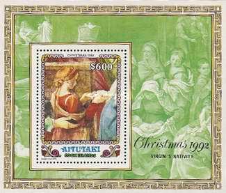 [Christmas - Different Details from "Virgin's Nativity" by Guido Reni, type ]