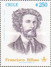 [The 175th Anniversary of the Birth of Francisco Bilbao, 1823-1865, type BIH]