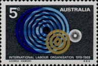 [The 50th Anniversary of the International Labour Organization, type JQ]