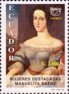 [Manuelita Saenz Commemoration, type CKT]