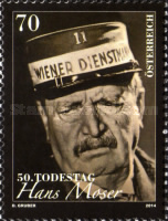 [The 50th Anniversary of Death of Hans Moser, 1880-1964, type DEK]