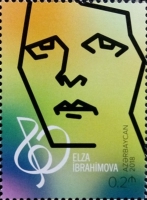 [The 80th Anniversary of the Birth of Elza Ibrahimova, type AXZ]