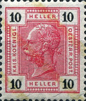 [Emperor Franz Josef I, 1830-1916 - Without Varnish Bars, type T4]