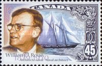 [William James Roue (Naval Architect) Commemoration, 1879-1970, type BIR]