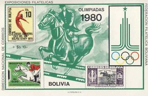 [Olympic Games - Moscow, USSR & First Southern Cross Games, type XGG]