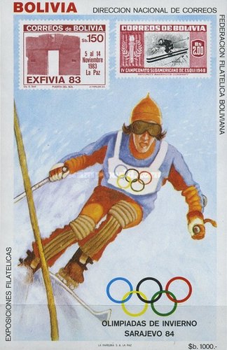 [Winter Olympic Games - Sarajevo, Yugoslavia, type ZAE]