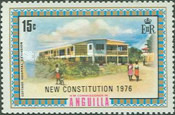[Overprinted "NEW CONSTITUTION, 1976", type DV1]