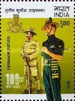 [The 100th Anniversary of the 3 Kumaon Rifles Regiment, type DUE]