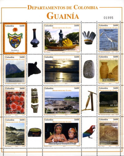 [Departments of Colombia - Guainia, type ]