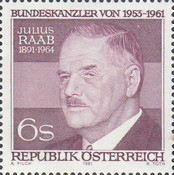 [The 90th Anniversary of Julius Raab, type AUJ]