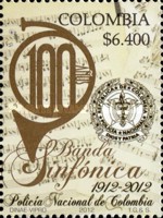 [The 100th Anniversary of the Symphonic Band Policía Nacional de Colombia, type CQB]