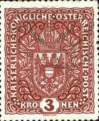 [Coat of Arms - Picture Size: 25 x 30 mm, type AU1]