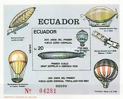 [Airmail - The 200th Anniversary of Manned Flight - Balloons, type BTU]