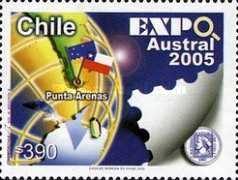 [Stamp Exhibition "EXPO Austral 2005" - Punta Arenas, Magallanes, Chile, type BSK]