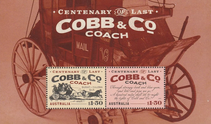 [The 100th Anniversary of the Last Cobb & Co Stagecoach, type ]