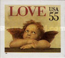[Love - Cherub - Self-adhesive, type CKX1]