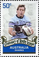 [The 100th Anniversary of the Rugby League, type CZL]