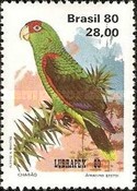 [Portuguese-Brazilian Stamp Exhibition "Lubrapex 80" - Lisbon, Portugal - Parrots, type BOR]