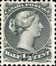 [Queen Victoria - Size: No. 1-1C 17 x 21 mm, No. 2-3a: 20 x 24mm. For Earlier Issues, see British Canada, type A1]