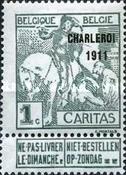[Overprinted "CHARLEROI 1911", type AO8]
