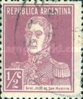 [Definitive Issues - General San Martin, without Period after Value, type CW]