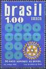 [The 50th Anniversary of the Rotary Club in Brazil, type AYB]