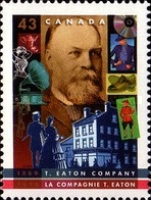 [The 125th Anniversary of T. Eaton Company Ltd, type AXU]