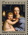 [Christmas - Paintings. Self-Adhesive Stamp, type FXJ]