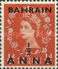 [Great Britain Postage Stamps Overprinted "BAHRAIN" & Surcharged, type XXJ]