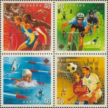[The 13th Pan-American Games, Winnipeg, type ]