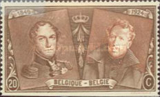 [The 75th Anniversary of the First Belgian Stamp, type BW2]