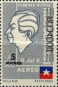 [Airmail - Unissued Galapagos Island Stamps - Overprinted "ECUADOR" and Surcharged, type AMN]