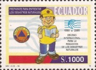 [International Decade for the Reduction of Natural Disasters - Ecuador Civil Defence Organization, type CGO]