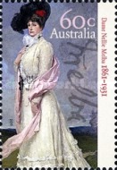 [The 150th Anniversary of the Birth of Dame Nellie Melba, 1861-1931, type DNE]