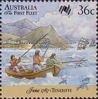 [The 200th Anniversary of the First Fleet Arriving from Tenerife, type AHK]